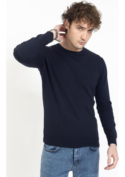 Vs Erkek O Yaka Kazak 24 139 Emy 23K Lacivert fırsatları