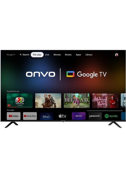 75OVF9000UQ 75" 190 Ekran Uydu Alıcılı 4K Ultra HD Google Smart QLED TV