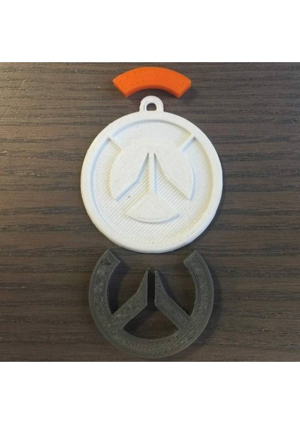 Overwatch Simgesi Anahtarlık - 2'li