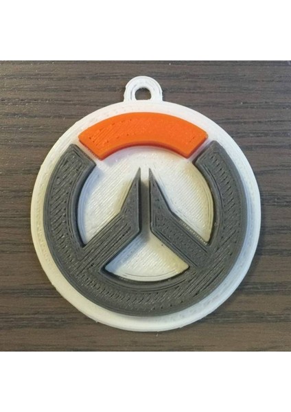 Overwatch Simgesi Anahtarlık - 2'li