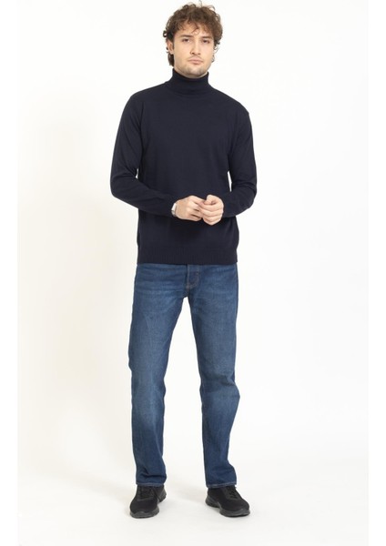 Vs Erkek Tam Balıkçı Kazak 22 19 Trk 23K Lacivert