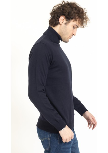 Vs Erkek Tam Balıkçı Kazak 22 19 Trk 23K Lacivert fırsatları