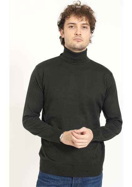 Vs Erkek Tam Balıkçı Kazak 22 19 Trk 23K Haki Yeşil modelleri