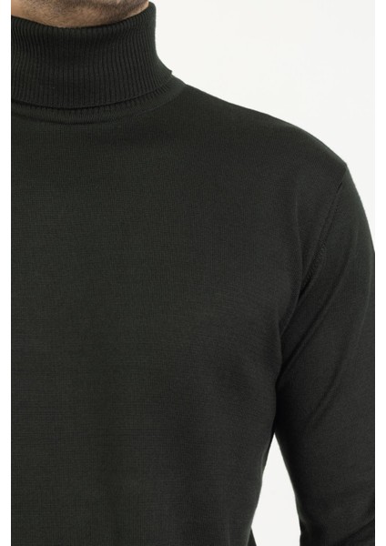 Vs Erkek Tam Balıkçı Kazak 22 19 Trk 23K Haki Yeşil indirimleri