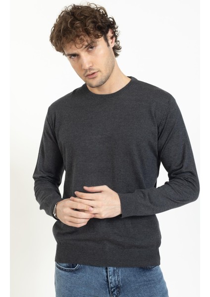 Vs Erkek Bisiklet Yaka Kazak 22 17 Trk 23K Gri fırsatları