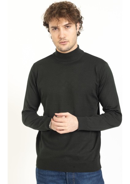 Vs Erkek Yarım Balıkçı Kazak 22 18 Trk 23K Haki Yeşil modelleri