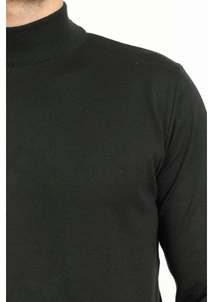 Vs Erkek Yarım Balıkçı Kazak 22 18 Trk 23K Haki Yeşil indirimleri