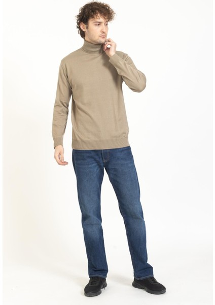 Vs Erkek Tam Balıkçı Kazak 22 19 Trk 23K Bej fiyatları