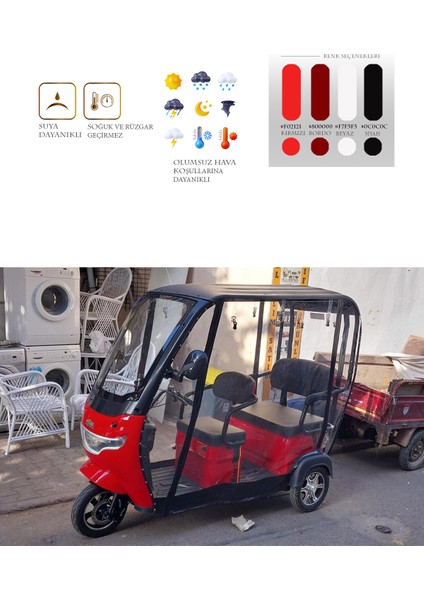 Jpn Anton Maact 3 Tekerli Motor Brandası - Siyah fiyatları