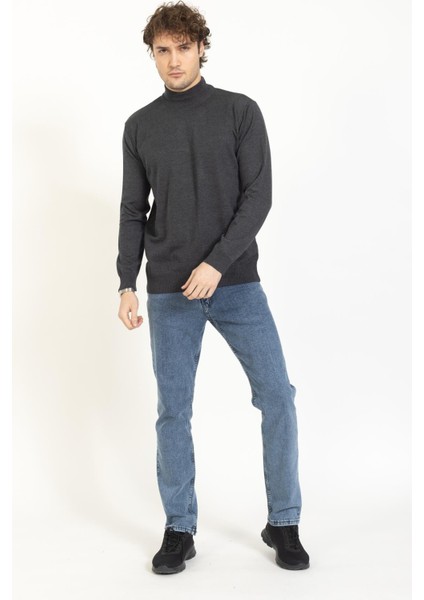 Vs Erkek Yarım Balıkçı Kazak 22 18 Trk 23K Gri fiyatları