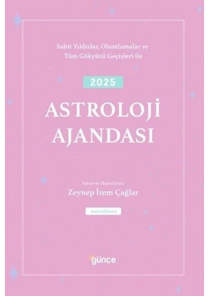 2025 Astroloji Ajandası - Zeynep İrem Çağlar