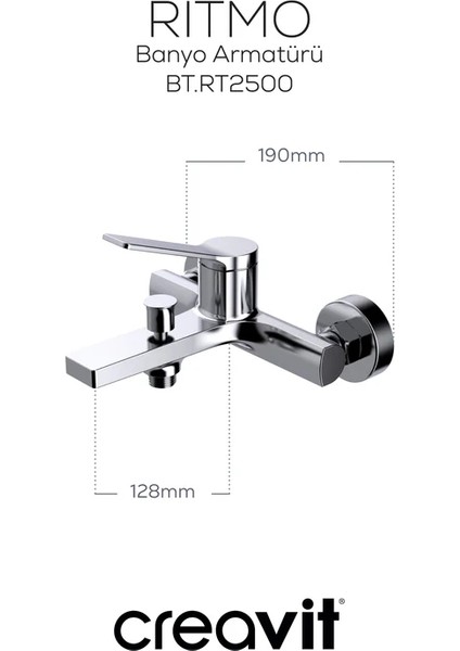 Ritmo Banyo Armatür Bataryası RT2500