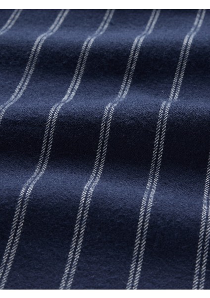 Kadın Lacivert Supersoft Desenli Flannel Pijama Altı