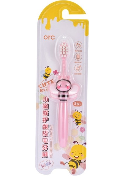 Popüler Üst Düzey Yumuşak Kıllı Karikatür Küçük Arı Çocuk Diş Fırçası 3-12 Yaş Arası Bebekler Için Özel Ev Diş Fırçası (Yurt Dışından)