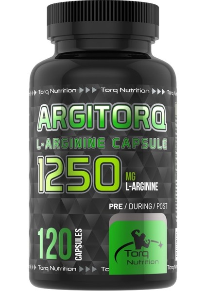 Argitorq L-Arginine Capsule 1250 mg 120 Kapsül