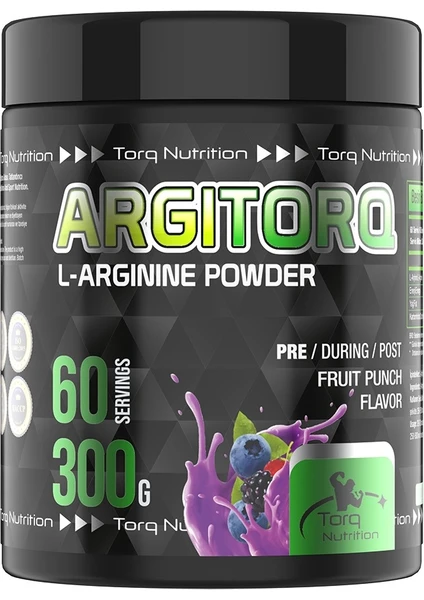 Torq Nutrition Argitorq L-Arginine Powder 300 Gr. Fruit Punch