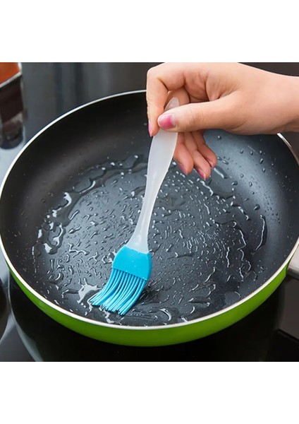Mavi Silikon Yağ Fırçası – Çok Amaçlı, Farklı Renk Seçenekleriyle Dayanıklı Mutfak Yardımcısı