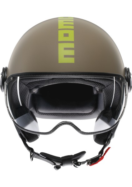 Momodesign Fgtr Classic Matt Sand Lime Açık Kask