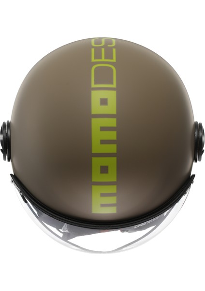 Momodesign Fgtr Classic Matt Sand Lime Açık Kask