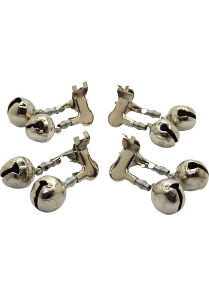 Kamış Olta Zili- Metal Kısa Maşalı Çiftli Zil (4 Adet) fiyatları