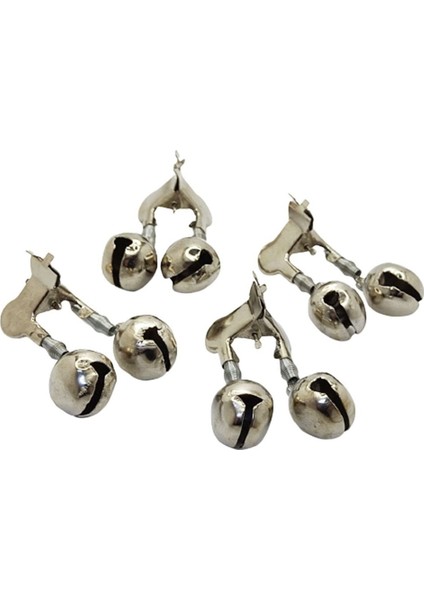 Kamış Olta Zili- Metal Kısa Maşalı Çiftli Zil (4 Adet) fırsatları