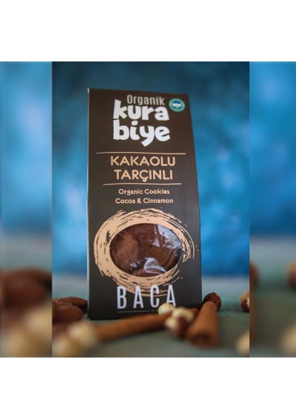 Organik Kakaolu Tarçınlı Kurabiye 55 gr modelleri
