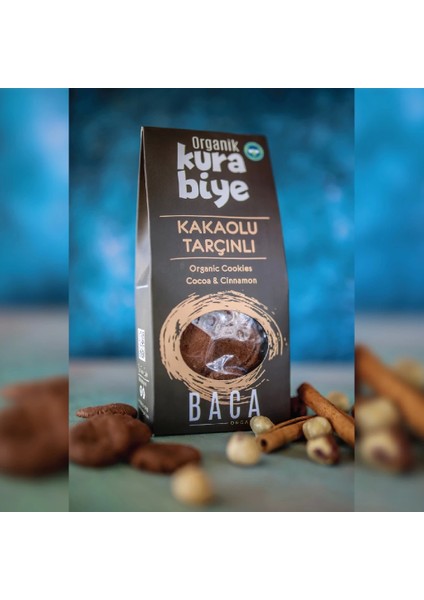 Organik Kakaolu Tarçınlı Kurabiye 55 gr indirimleri