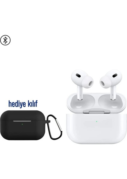 AİR-R03 Kablosuz Şarj Özellikli Silikonlu Kulakiçi Bluetooth Kulaklık(Kılıf)