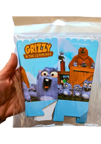 Grizzy Mısır Kutusu (Grizzy&lemmings Popcorn) 16'lı