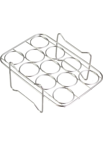 Foodi DZ201/401 Hava Fritöz Aksesuarları Için Yumurta Vapur Rafı Paslanmaz Çelik Hava Fritöz Rafı (Yurt Dışından)