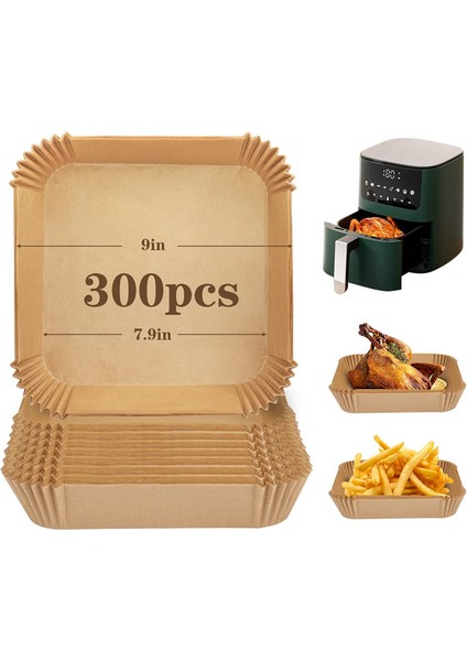 Hava Fritözü Için Hava Fritöz Gömlekleri, Parşömen Astarı, Pişirme Fırını Kavurma Için Astar, Hava Fritöz Aksesuarları (Yurt Dışından)