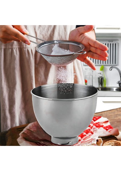 Classic&artisan Serisi Için 4.5qt/5qt Mikser 304 Hazne Paslanmaz Çelik Mikser Kase Bulaşık Makinesinde Yıkanabilir (Yurt Dışından)
