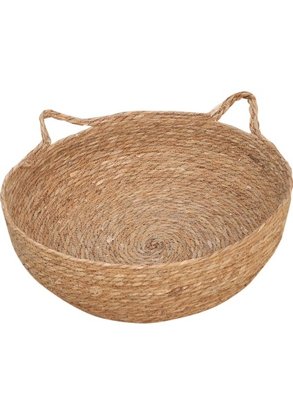 Sepeti Aşınmaya Dayanıklı Dokuma Rattan Kulübesi Dokuma Pet Irmalama 35CMX13CM (Yurt Dışından)