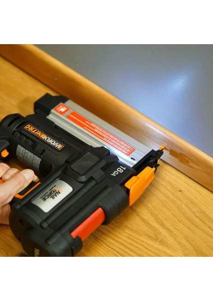 WX842 20 Volt 2.0 Ah Li-İon 15 - 50 mm Şarjlı Çivi Çakma Makinesi + 2700 Adet Yedek Çivi