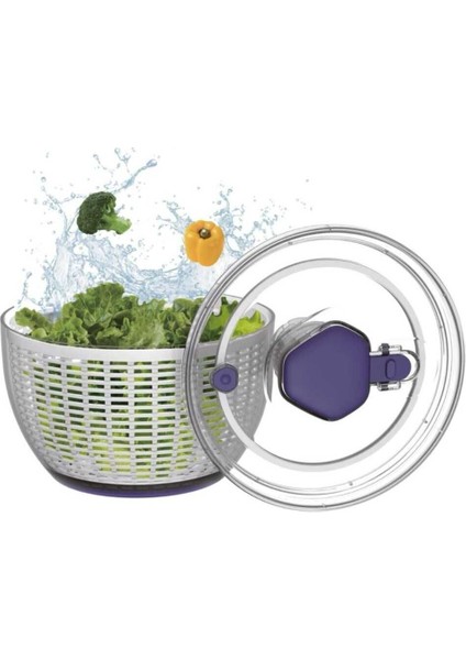 Tekno Trust Chef Salata Kurutucu 6 Litre Çıkarılabılır Sepet VP-905
