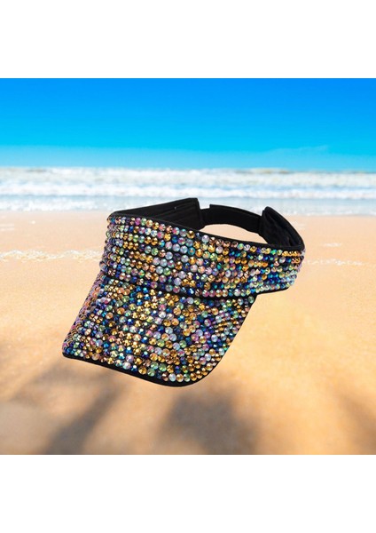 Kadın Tenis Için Rhinestones Güneş Ş Visor Caps (Yurt Dışından) fırsatları