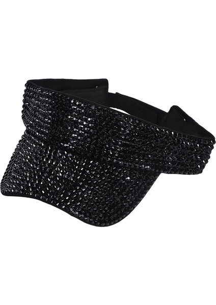 Bling Rhinestones Güneş Ş Ayarlanabilir Yaz Kap Parti Yürüyüş (Yurt Dışından)