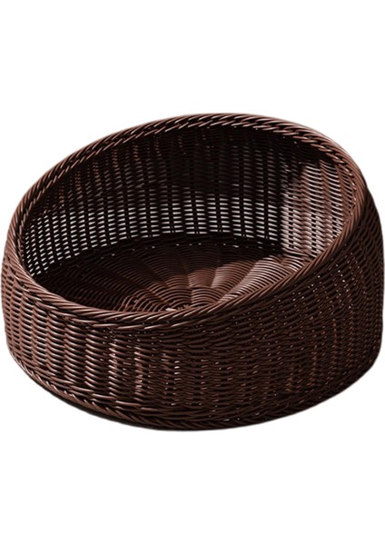 Yaz Yavru Için Yuvarlak Pet Rattan Uyku Ğı (Yurt Dışından) fiyatları