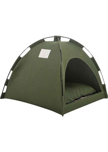 Evcil Çadırı Yağmur Geçirmez Açı Çadırı Sünger Astarlı Yarı I 35 x 35 cm Yeşil (Yurt Dışından) fiyatları