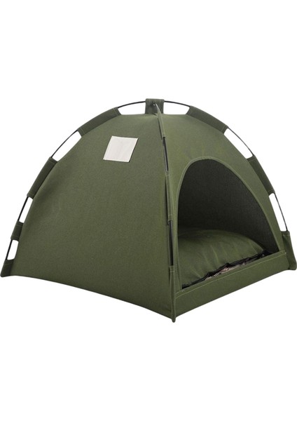 Evcil Çadırı Yağmur Geçirmez Açı Çadırı Sünger Astarlı Yarı I 35 x 35 cm Yeşil (Yurt Dışından) modelleri