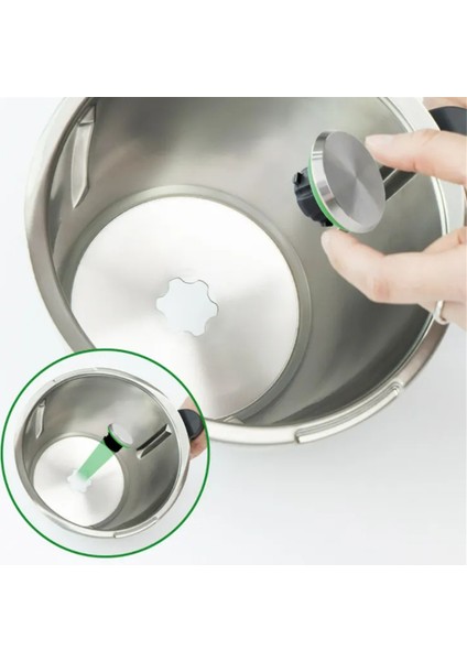 Tm5 Mikser Kesici Kafa Kapağı Kapağı Dönen Bıçak Değiştirme Blender Fişi Stoppe Vapur Kağıdı Için (Yurt Dışından)