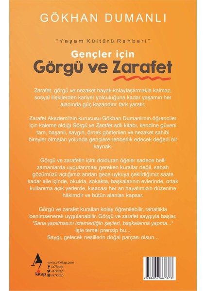 Gençler Için Görgü ve Zarafet - Gökhan Dumanlı