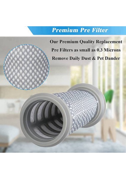 Tineco Pure One S11/S12 Kablosuz Elektrikli Süpürge Için Tineco A10 Hero/master, A11 Hero/master Için Yedek Hepa Filtreler (Yurt Dışından)