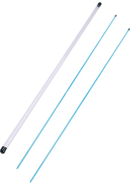 2x Golf Hizalama Çubukları Incak Uygulamasını Hedeflemek Için Golf Salıncağı 100CM Mavi (Yurt Dışından)