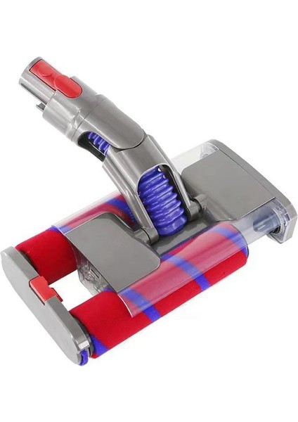 Dyson V8 V7 V10 V11 V15 Elektrikli Zemin Fırçası Yumuşak Tüylü Çift Silindirli Fırça Tetik Kilidi ile Vakum Aparatı (Yurt Dışından)