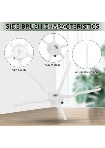 Xiaomi Roborock S4 S5 S6 T4 T6 S5MAX S6MAX Robot Süpürge Ana Yan Fırça Hepa Filtre Paspas Bezi (Yurt Dışından)