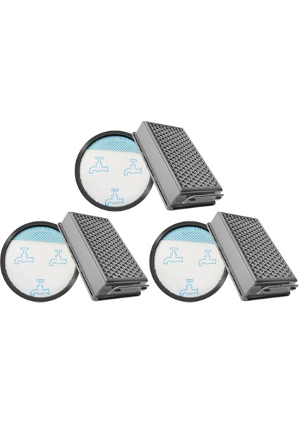 Rowenta Compact Power Xxl RO4811EA RO4871EA RO4855EA RO4826 Elektrikli Süpürge Için 3 Set Filtre Değiştirme Kiti Aksesuarları (Yurt Dışından)