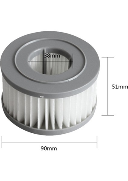 Xiaomi Jımmy JV85/JV85 Pro/h9 Pro El Kablosuz Elektrikli Süpürge Için 6 Pcs Hepa Filtre (Yurt Dışından)