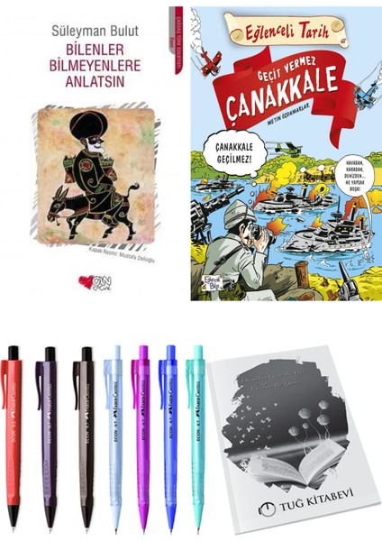 Geçit Vermez Çanakkale ve Bilenler Bilmeyenlere Anlatsın 2'li Set - Kalem