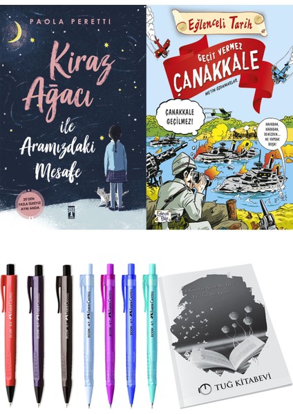 Geçit Vermez Çanakkale ve Kiraz Ağacı ile Aramızdaki Mesafe 2'li Set - Kalem
